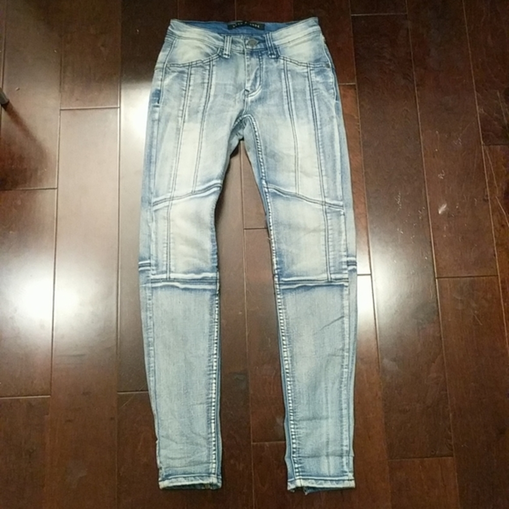 vintage skinny jeans with Center Seam detail